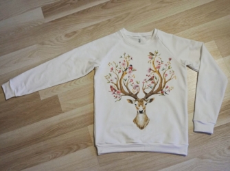 Õhukesest dressiriidest pusa